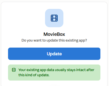 Install the Update