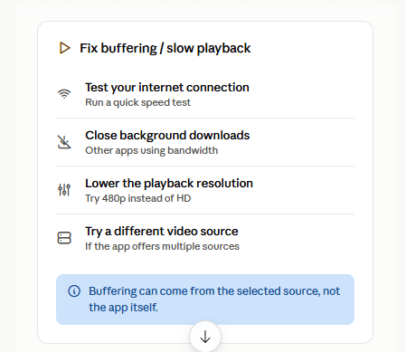 MovieBox Keeps Buffering