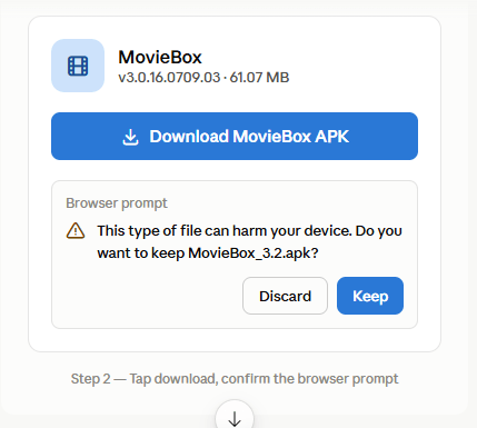 download an APK file