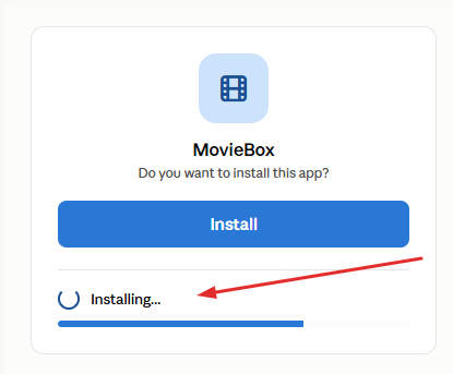 finish the installation